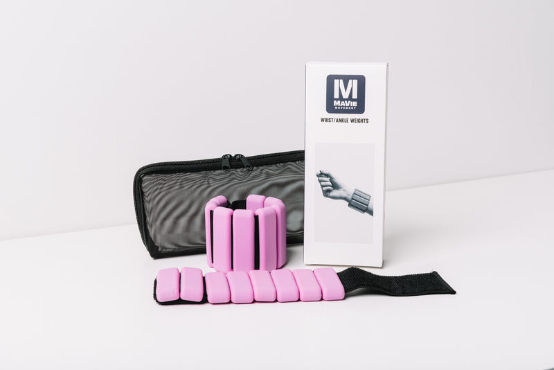 MaVie Wrist and Ankle weights- PINK