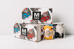 Ma Vie Fun Socks gift box-Asymmetrical 3- Pack#5
