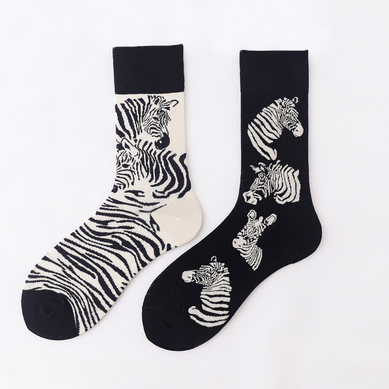 Ma Vie Fun Socks gift box-Asymmetrical 3- Pack#5