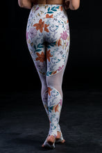 Alba Mesh legging White- Flowers - Beat Outdoor Gear