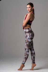 High Waist Legging Leo print