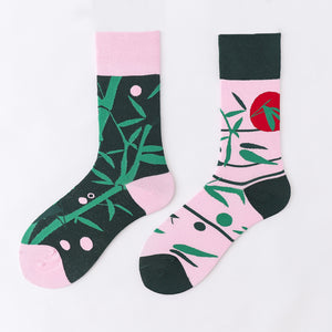 Ma Vie Fun Socks gift box-Asymmetrical 3- Pack#8