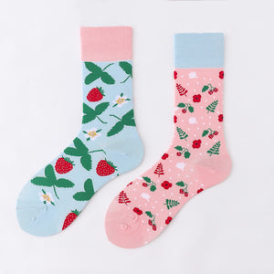 Ma Vie Fun Socks gift box-Asymmetrical 3- Pack#2