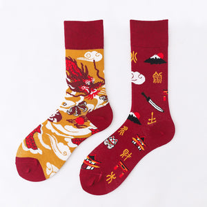 Ma Vie Fun Socks gift box-Asymmetrical 3- Pack#1