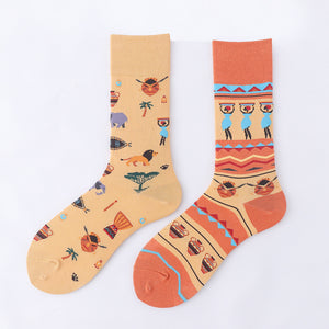 Ma Vie Fun Socks gift box-Asymmetrical 3- Pack#1