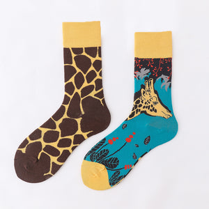 Ma Vie Fun Socks gift box-Asymmetrical 3- Pack#4