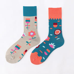 Ma Vie Fun Socks gift box-Asymmetrical 3- Pack#4